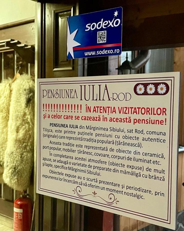 Pensiunea Iulia Rod Esterno foto